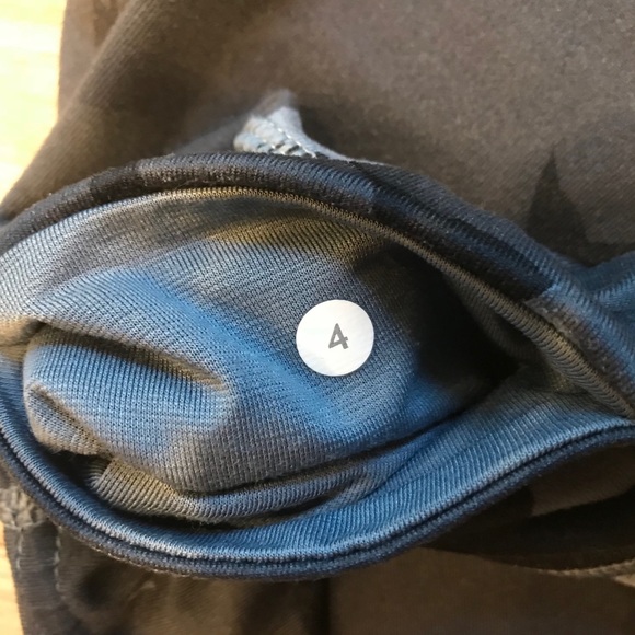 Lululemon Wunder Under Crop - Palm Party Blue - Picture 8 of 8